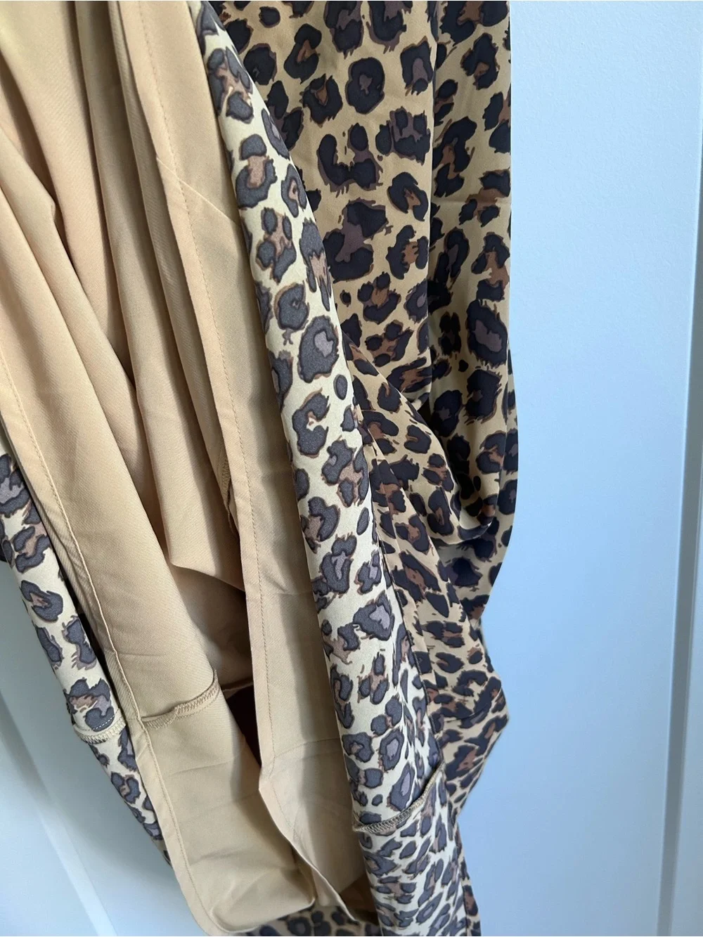 NWT A&F Julia Slip Maxi Dress Leopard Size L